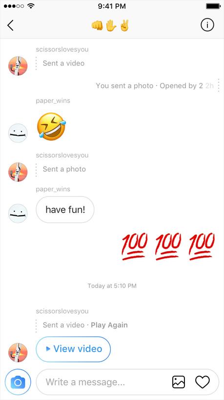 Instagram apporte des changements à sa messagerie directe instagramdirect02