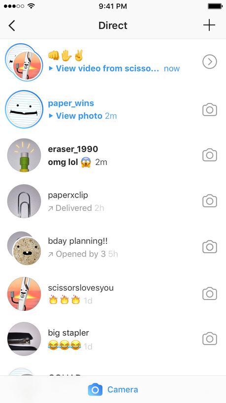 Instagram apporte des changements à sa messagerie directe instagramdirect01