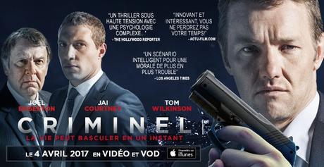 [Concours] Criminel : gagnez 3 DVD du film !