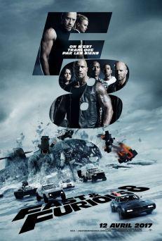 Fast et furious 8 - Affiche