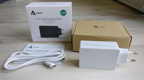 Test : Chargeur secteur USB de chez AUKEY Test : Chargeur secteur USB de chez AUKEY