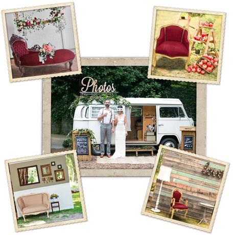 Des idées incontournables pour un mariage tendance Photo booth avec produits Royal Art Palace
