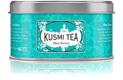Pourquoi une cure de thé detox ? Et quels sont les meilleurs ? the detox cure meilleur minceur choisir maigrir kusmi tea blue detox