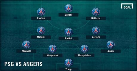 Voici la composition du PSG ce soir face à Angers ! Voici la composition du PSG ce soir face à Angers !