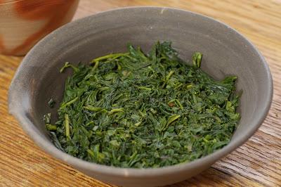 Gyokuro de Uji-Shirakawa, cultivar Samidori Gyokuro de Uji-Shirakawa, cultivar Samidori