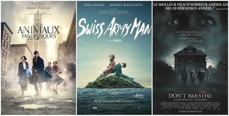Ciné Club #38 : Les animaux fantastiques, Swiss Army Man et Don’t breathe Ciné Club #38 : Les animaux fantastiques, Swiss Army Man et Don’t breathe
