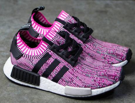 Adidas NMD R1 Primeknit Pink Shock