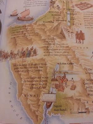 Pessah - début de l'Exode de l'Egypte vers Canaan, bible et géographie
