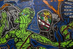 robert combas, combas, figuration-libre, galerie-laurent-strouk, exposition, paris, artiste-peintre.547 robert combas, combas, figuration-libre, galerie-laurent-strouk, exposition, paris, artiste-peintre