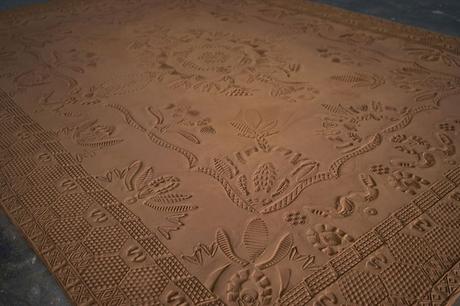 ART : Rena Detrixhe’s Shoe Print Rugs rena-detrixhe-shoe-print-rug-06