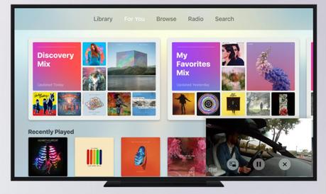 Apple TV (tvOS 11) : multi-utilisateurs & mode Picture-in-Picture ?