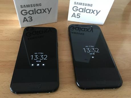 Deux mois avec le Samsung Galaxy A5 2017 Samsung Galaxy A3 et A5