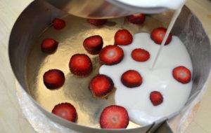 Gâteau aux fraises avec Thermomix