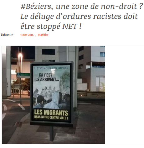 #FN : Ménard condamné pour provocation à la haine raciale #Béziers