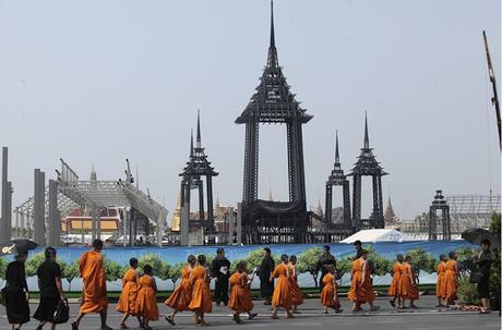 Rama IX, Bhumibol Adulyadej , préparation du voyage final le 25 octobre 2017 (photos)