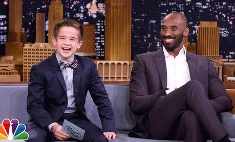 Quand un enfant de 13 ans interview Kobe Bryant chez Jimmy Fallon