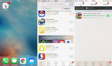 TutuApp : l’alternative à Cydia sans jailbreak (iOS 10 & iOS 9)