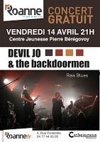 Devil Jo and the Backdoormen : Raw blues and Funk in Roanne !!