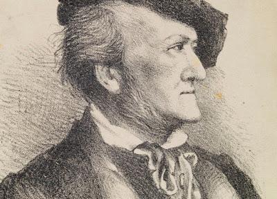 Wagner, une lithographie vers 1871