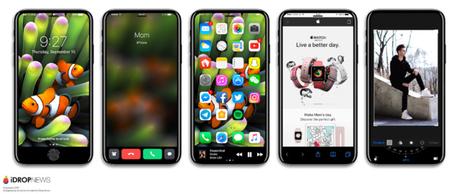 L'iPhone 8 aurait une zone fonctionnelle style MacBook Pro’s new OLED Touch Bar L'iPhone 8 aurait une zone fonctionnelle style MacBook Pro’s new OLED Touch Bar