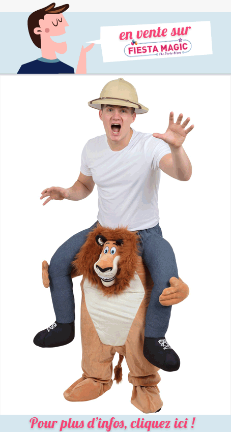 Deguisement lion porteur Deguisement lion porteur