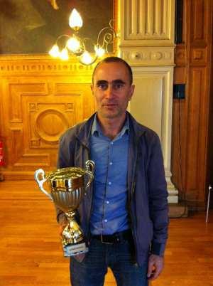 Namig Guliyev, vainqueur du Rapide du 7e Festival du Marais - Photo © Chess & Strategy Namig Guliyev, vainqueur du Rapide du 7e Festival du Marais - Photo © Chess & Strategy