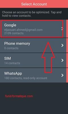 Trouver et supprimer les contacts dupliqués sur Android