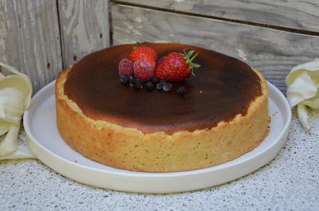 Tarte au fromage blanc et fruits des bois