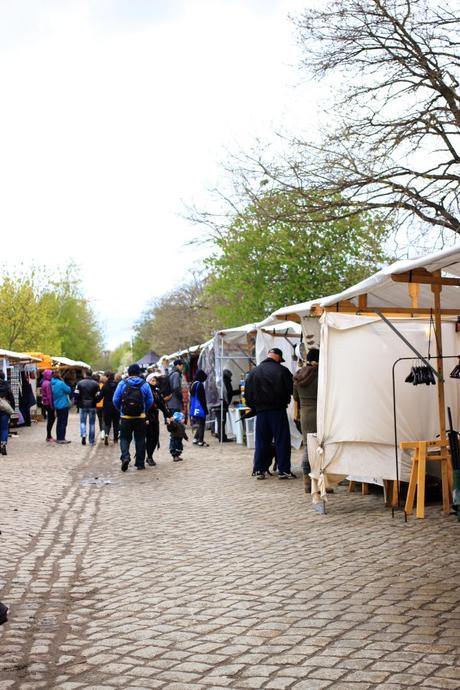 Flohmarkt Mauerpark Berlin vintage