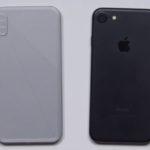 iPhone 8 : une maquette comparée à l’iPhone 7 en vidéo