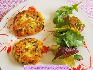 Galettes de millet au poireau et au céleri