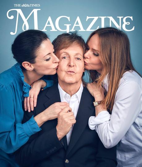 Paul McCartney et ses filles à l’honneur dans The Times et The Sunday Times Paul McCartney et ses filles à l’honneur dans The Times et The Sunday Times