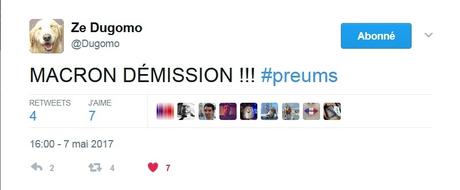 Président de merde ! Président de merde !