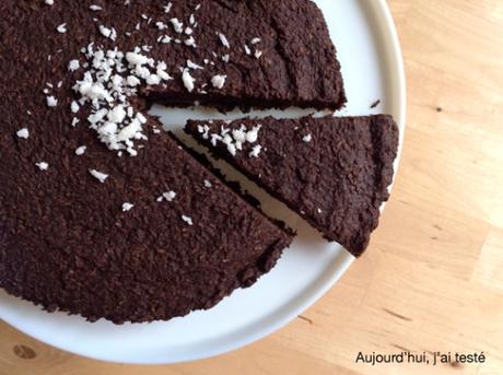 Aujourd’hui, j’ai testé –un fondant chocolat-coco vegan et sans gluten image