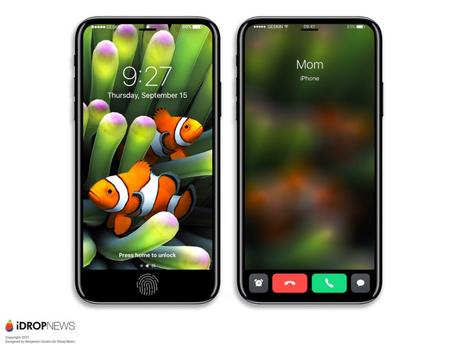iPhone 8 : un concept axé sur la « zone de fonction » iPhone 8 : un concept axé sur la « zone de fonction »