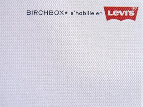 Birchbox s’habille en Levi’s, le récap de la box du mois de Mai