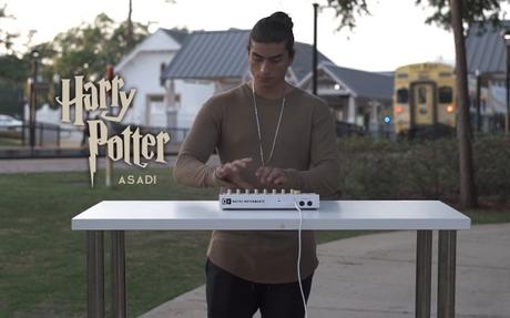 Le thème d’Harry Potter remixé au « finger drumming »