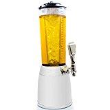 Girafe à bière 4 l - pompe à bière 4 litres de luxe en chrome