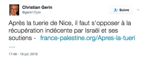 un candidat d’#EnMarche antisémite en Charente-Maritime