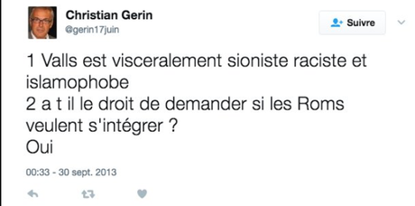 un candidat d’#EnMarche antisémite en Charente-Maritime