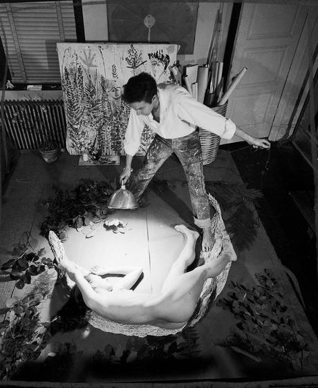 Robert Rauschenberg, vaporous fantasies Rauschenberg, life magazine, vaporous fantasies, blueprint, photogram, painter, pop art, neo-dada
