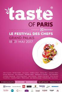  Taste of Paris Le Festival des Chefs Grand Parlais 18 au 21 mai 2017