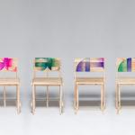 Patterned Pallet Chair par le studio Craft Combine