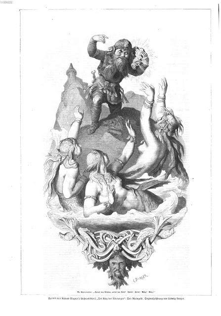 Die Rheintöcher / Les Filles du Rhin, par Ludwig Burger (1876)