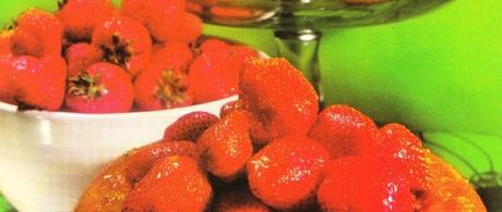 Baba aux fraises et à l’orange