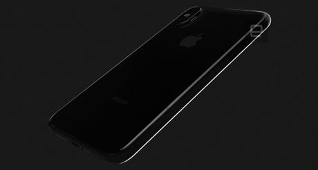 iPhone 8 : nouveau rendu, façade arrière en verre et recharge sans fil