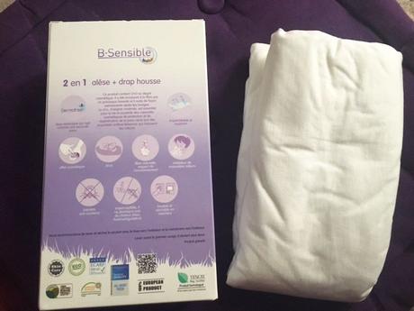 On a testé le drap housse B-Sensible Baby On a testé le drap housse B-Sensible Baby