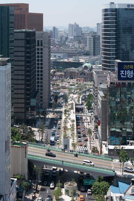 Séoul : ouverture d’une autoroute abandonnée transformée en promenade plantée