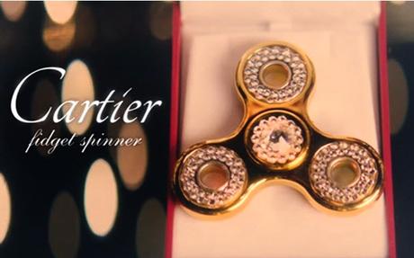 Un Hand Spinner de luxe signé Cartier ?