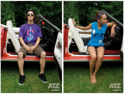 tee-shirts en coton bio ATZ